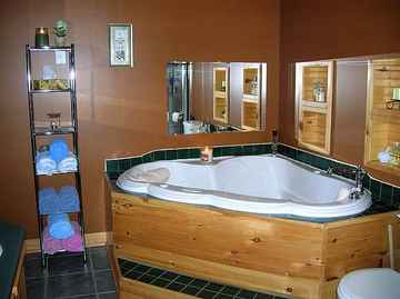 hot jacuzzi tub!